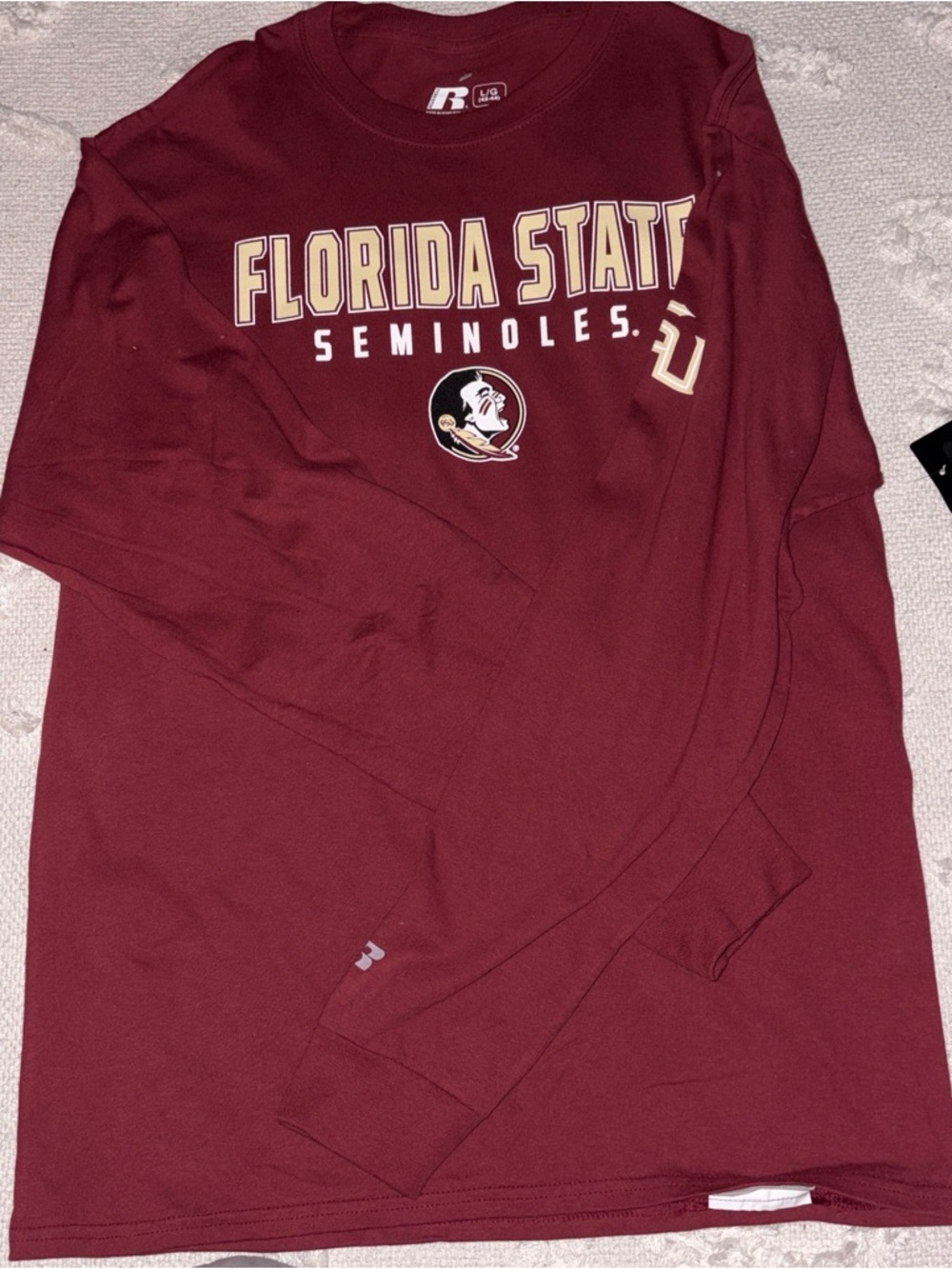 Russell Athletic Florida State Garnet & Gold Long Sleeve Tee